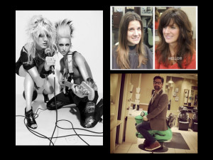 12Industry Icon project by Chaele Redding for Aveda Academy