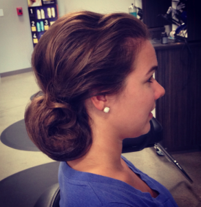 Bridal Updo. 